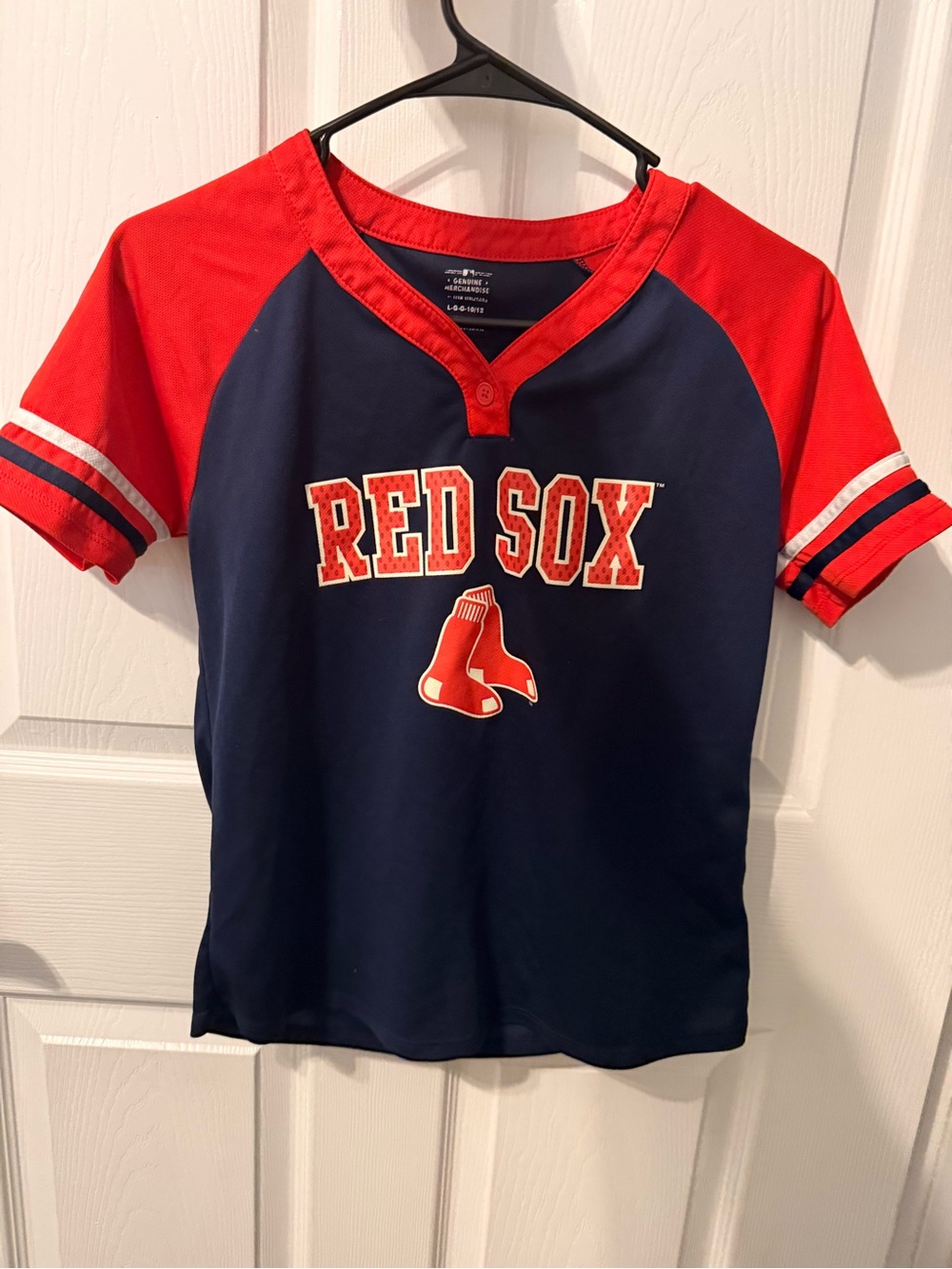 Genuine Merchandise Red & Navy 'Red Sox' Youth Short Sleeve Tee